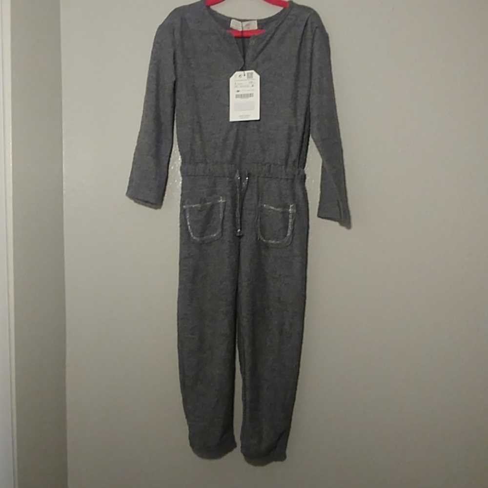 Zara Girls soft collection long sleeved romper